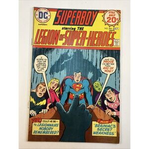 Superboy #204 Starring The Legion Of Super-Heroes DC Comics Bronze Age